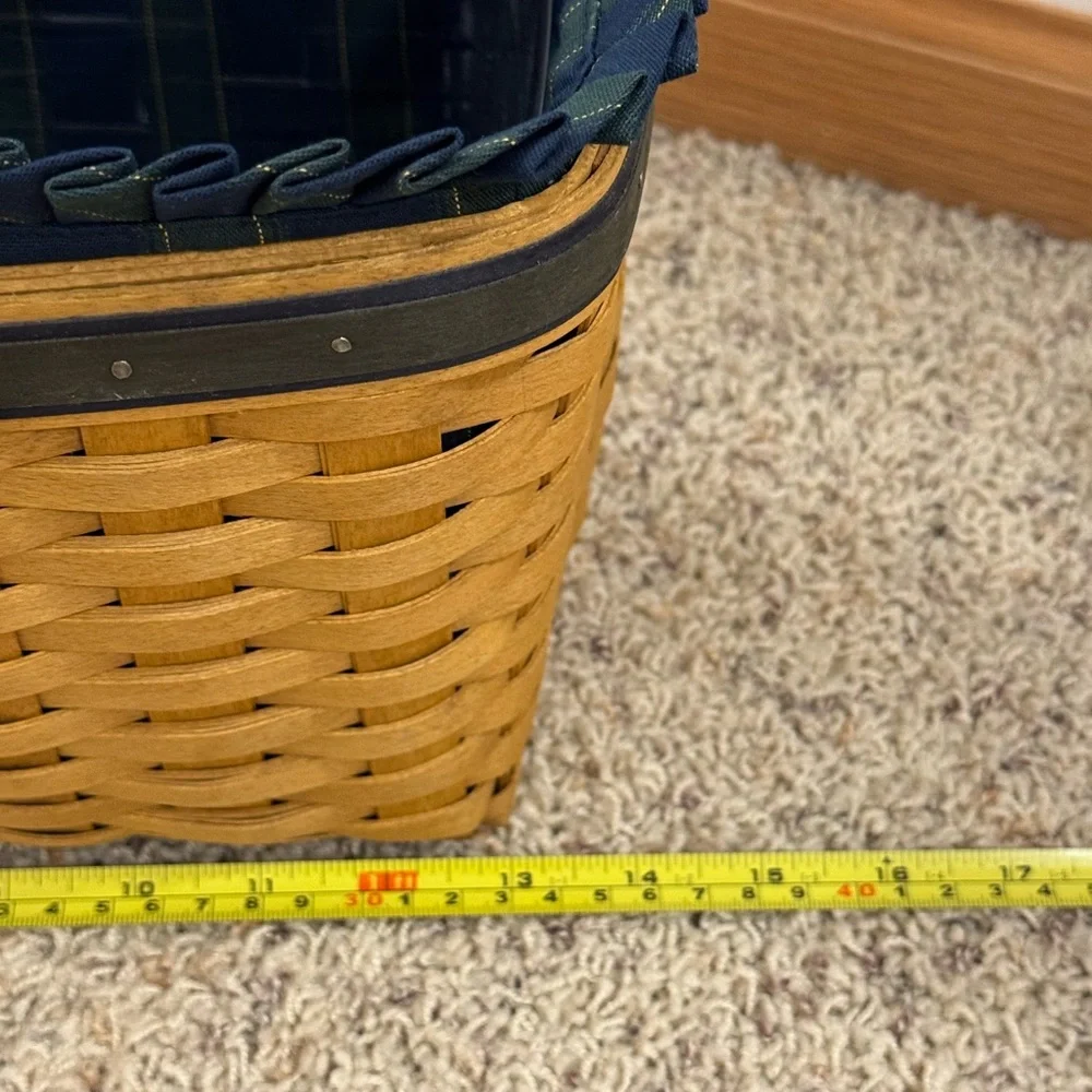 Longaberger Collectors Club Membership Basket Ceramic Charm & Handle Wrap 10205 - Picture 12 of 15